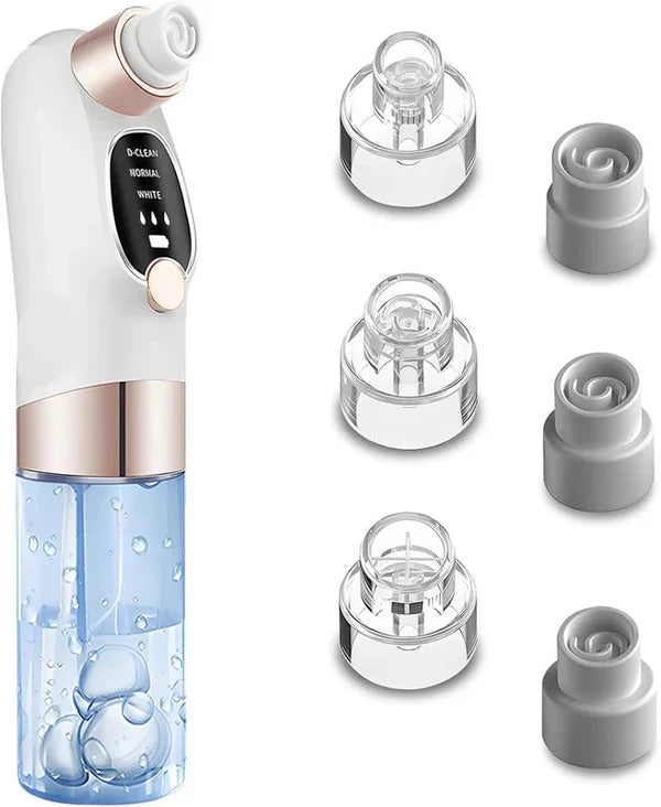 HydraFacial Super Micro Bubble Facial Cleansing & Blackhead Whitehead Remover Machine Rechargeable