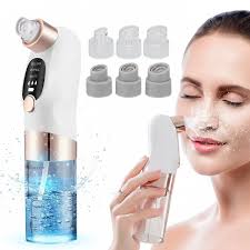 HydraFacial Super Micro Bubble Facial Cleansing & Blackhead Whitehead Remover Machine Rechargeable